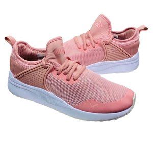 PUMA Pacer Sneakers Shoes Womens 8.5 Pink Running Athletic Trainers
